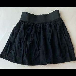 ****CLOSET CLEAR OUT!! Black elastic waist skirt
